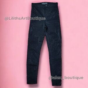 TopShop Shimmer Skinny Jeans - Skinny/Jeans, Size 26 for Women